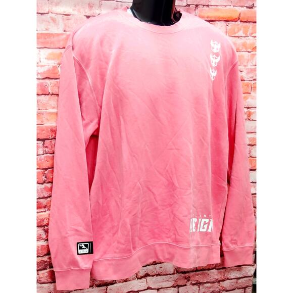 Atlanta Reign Sweatshirt Unisex Large Pink Fleece Lined ULT Video Game Sports - Picture 7 of 8